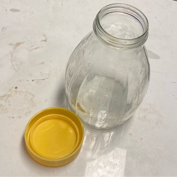 Vintage Ribbed Canister Jar - Picture 3 of 4